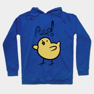 Yellow Chick Peep Hoodie